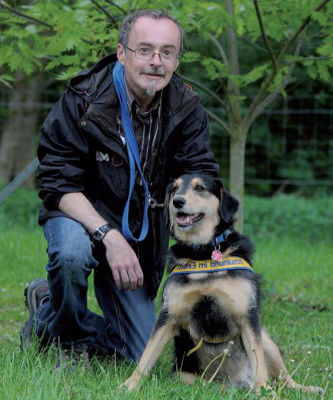 Schulsozialarbeiter Ralf Wolf